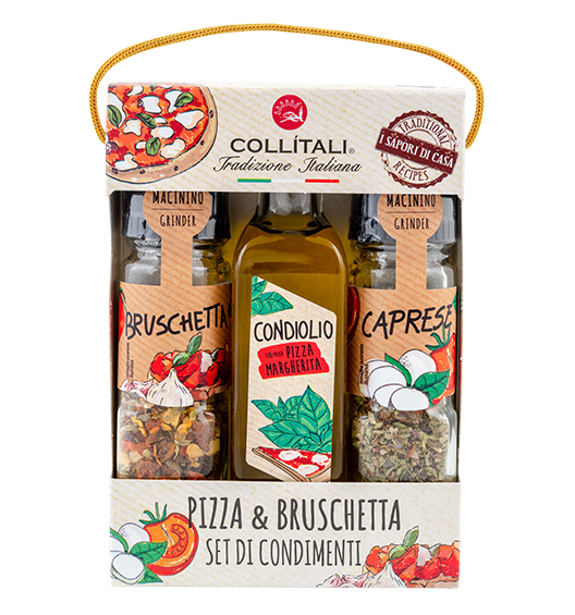 Set Tris Pizza & Bruschetta